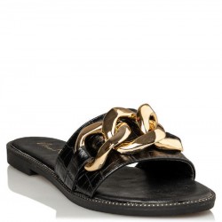 ENVIE FLAT SANDALS V96-15388-34 Black ENVIE FLAT SANDALS V96-15388-34 Black