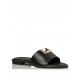 Envie Shoes Δερμάτινα Γυναικεία Σανδάλια σε Μαύρο Χρώμα