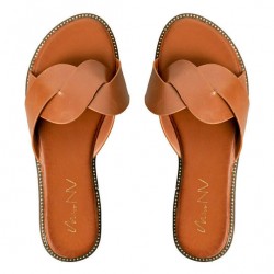 Envie Shoes Γυναικεία Σανδάλια σε Ταμπά Χρώμα V96-15435-28 Envie Shoes Γυναικεία Σανδάλια σε Ταμπά Χρώμα V96-15435-28
