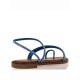 Envie Shoes Γυναικεία Σανδάλια με Λουράκι σε Μπλε Χρώμα