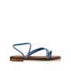 Envie Shoes Γυναικεία Σανδάλια με Λουράκι σε Μπλε Χρώμα