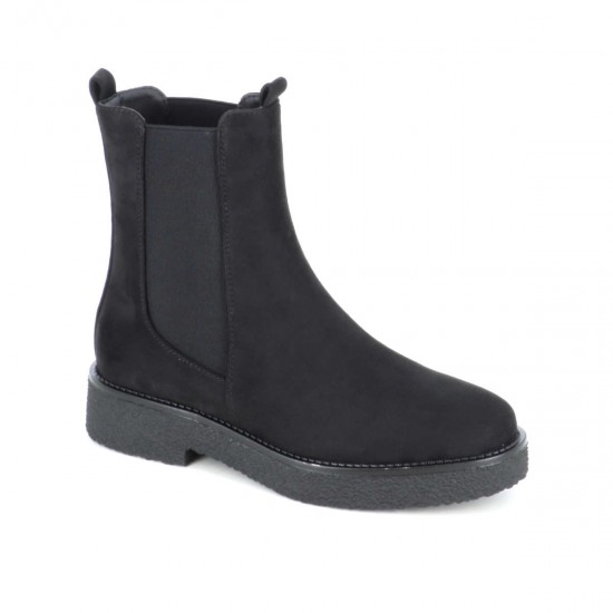 B-Soft Γυναικεία Μποτάκια Μαύρα 245/25077