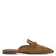 Tamaris Flat Δερμάτινα Mules σε Ταμπά Χρώμα