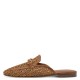 Tamaris Flat Δερμάτινα Mules σε Ταμπά Χρώμα