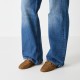 Tamaris Flat Δερμάτινα Mules σε Ταμπά Χρώμα